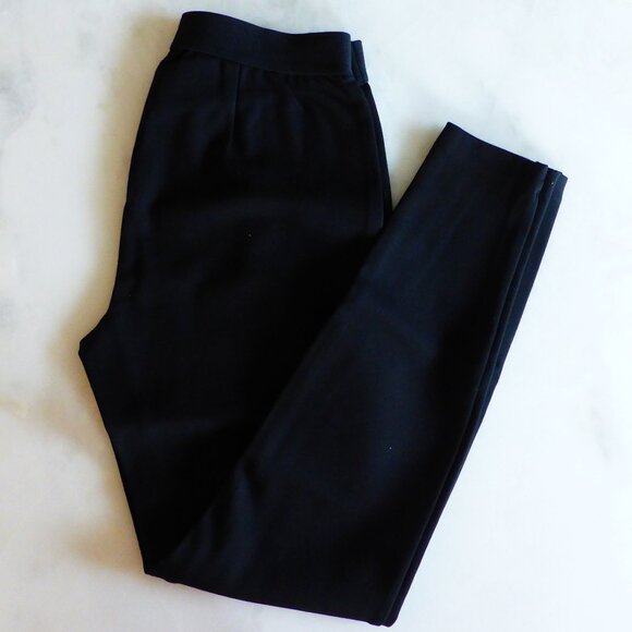 Talbots Black Stretch Soho Ankle Pants Leggings, Size 4, Great for Spring! - Picture 4 of 10